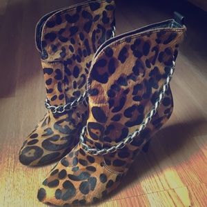 Leopard Boots
